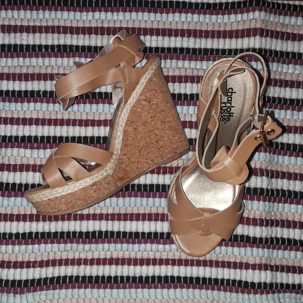 Tan Wedges